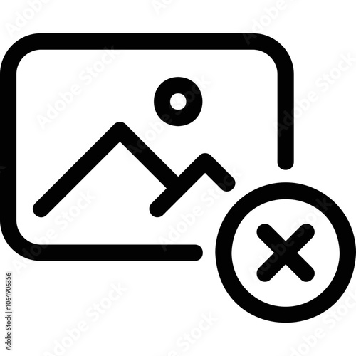 Flat illustration on a theme photography