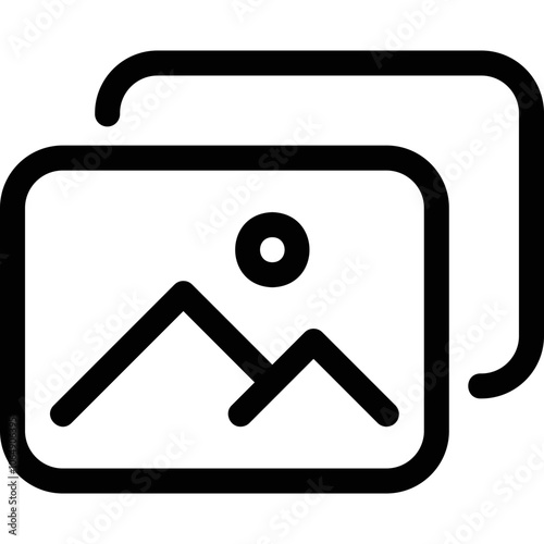 Flat illustration on a theme photography