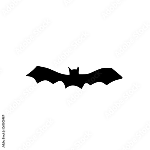 Halloween bat silhouette