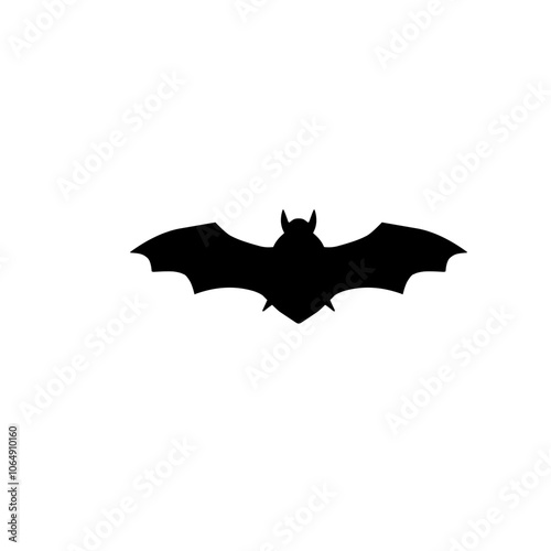 Halloween bat silhouette