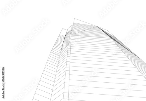 architecture 3d vector