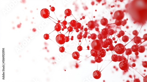 Engaging Representation of Astaxanthin Molecule in Red