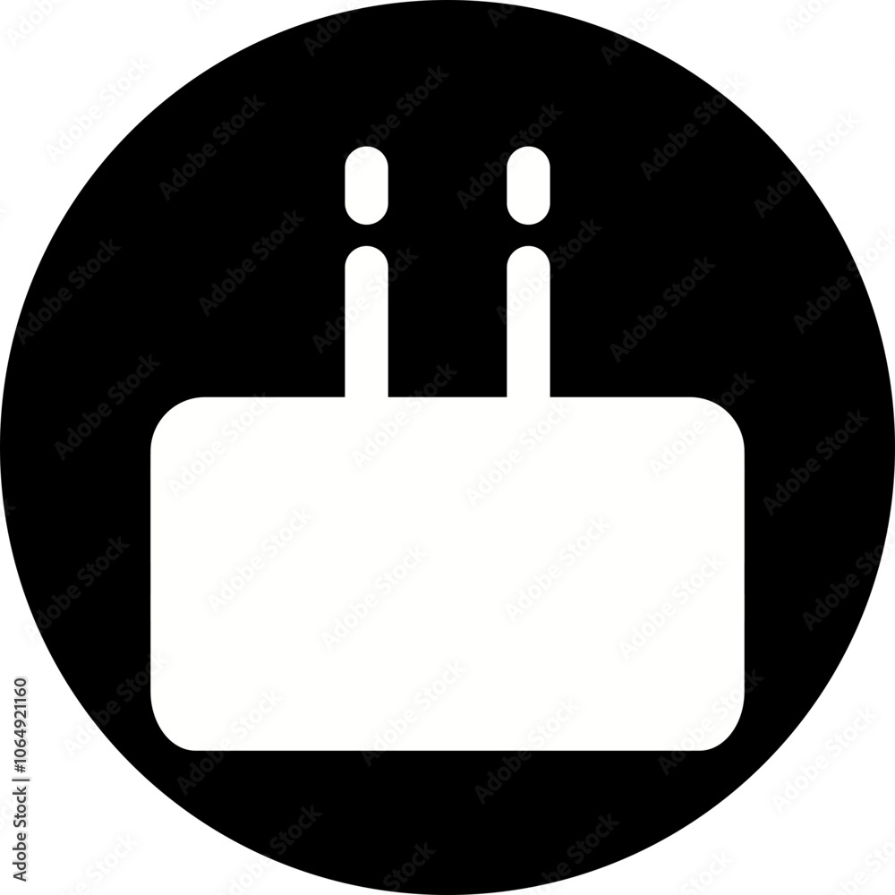 Happy birthday single vector icon Happy birthday single vector icon
