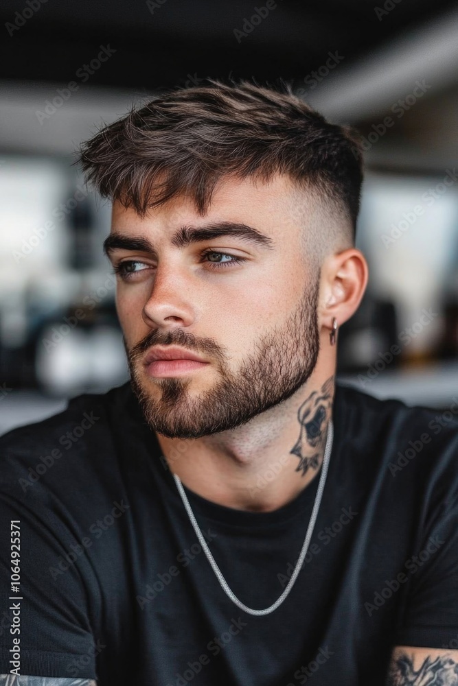 A person with a visible tattoo on his arm A person with a visible tattoo on his arm