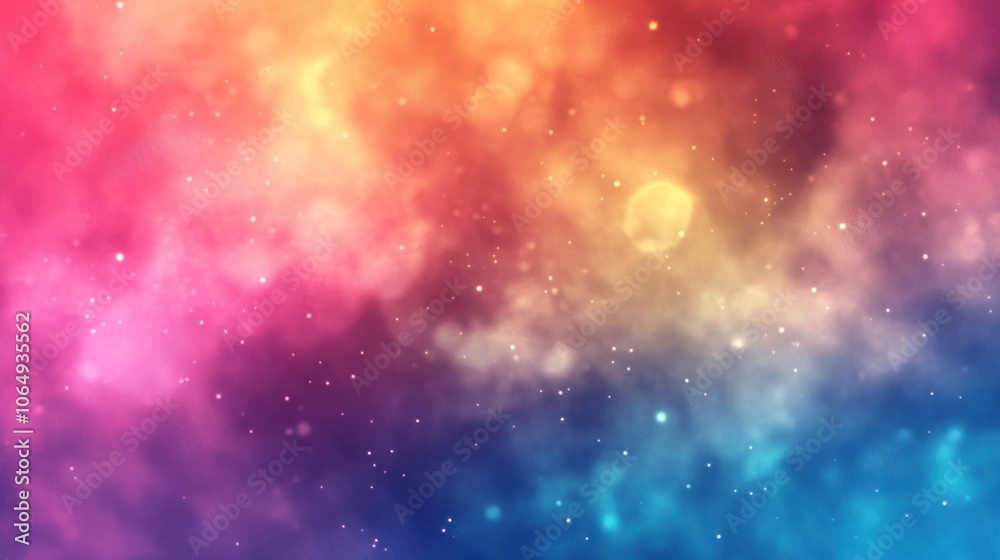 Cosmic Abstract Background Cosmic Abstract Background