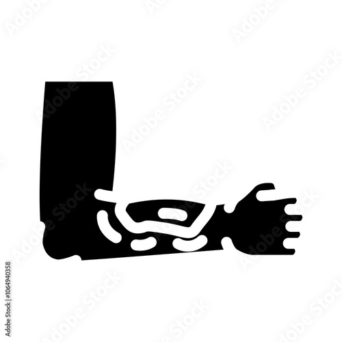 bruises household injury accident glyph icon vector. bruises household injury accident sign. isolated symbol illustration