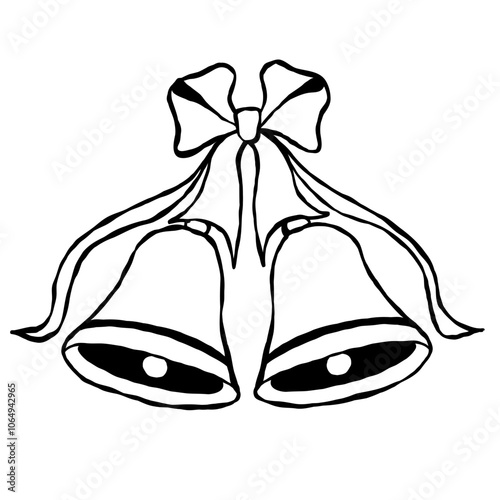 Line art bells