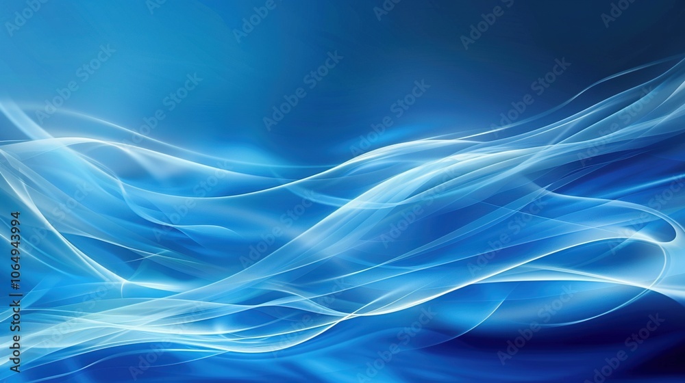 Fototapeta premium The Allure of a Blue Background: A Symphony of Serenity and Wonder,the blue background is a canvas of endless possibilities.