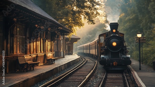 old steam locomotive