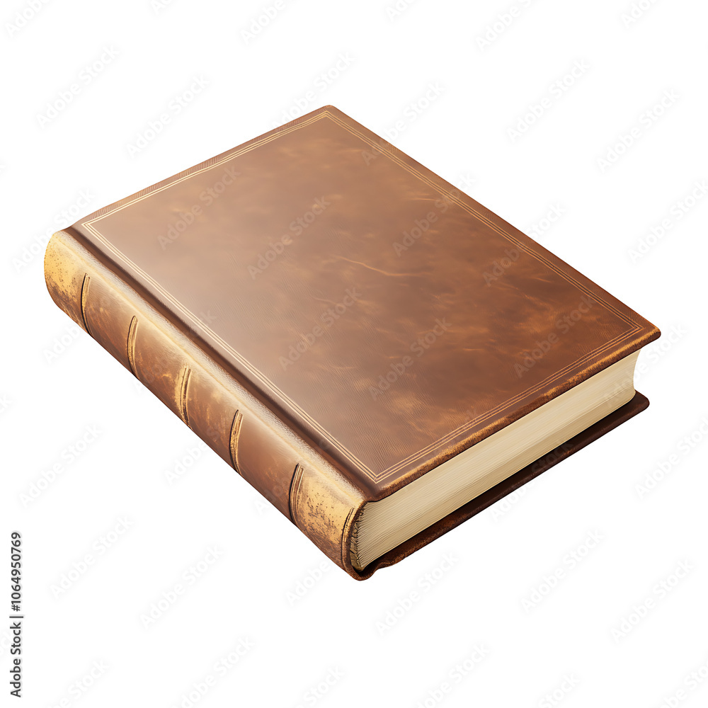 Old book, isolated on a transparent background Old book, isolated on a transparent background