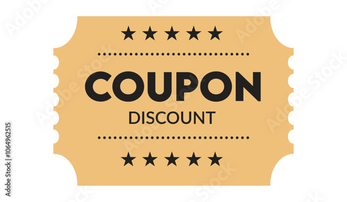 Vintage Coupon, Discount Coupon