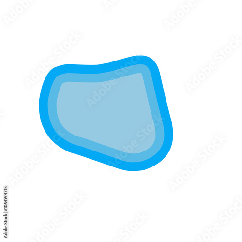 organic irregular blob shapes