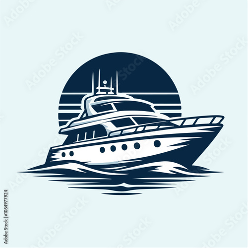 yatch logo illustration