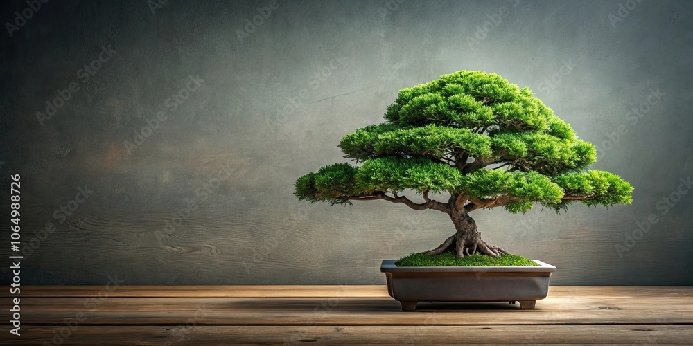 Tranquil bonsai tree in minimalist setting, symbolizing nature and peace, bonsai, tree, nature, tranquility, minimalist, zen Tranquil bonsai tree in minimalist setting, symbolizing nature and peace, bonsai, tree, nature, tranquility, minimalist, zen