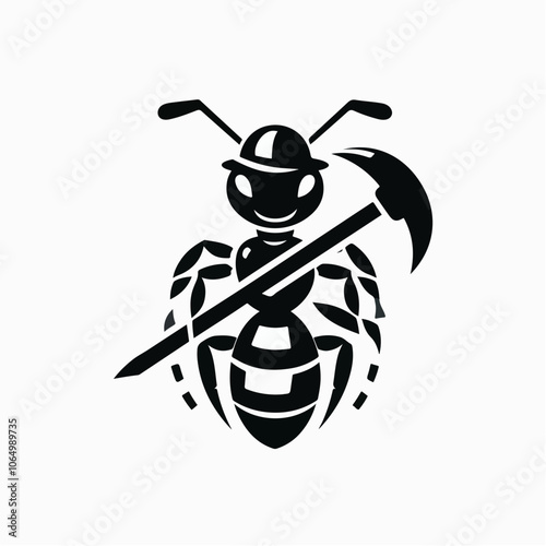 ant logo illustration