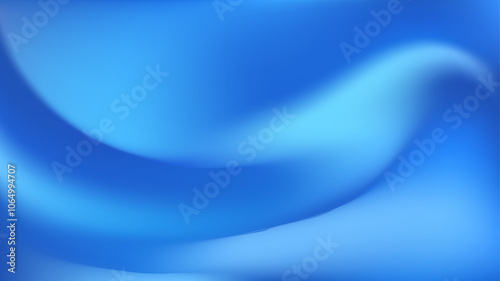 Winter Blue Gradient Background. Smooth blue gradient