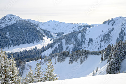 Alpen, Berge, Wallberg photo