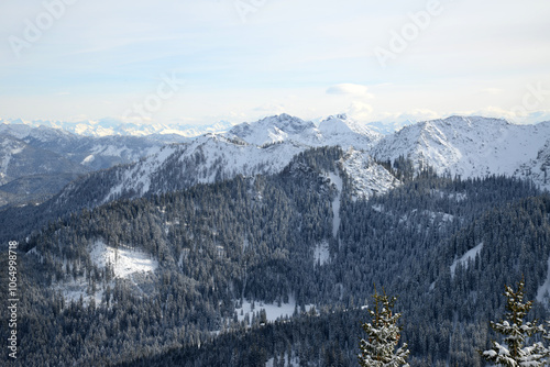 Alpen, Berge, Wallberg photo