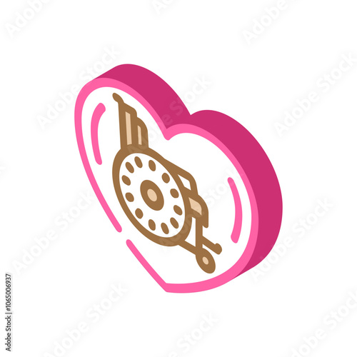 palliative care cancer treatment isometric icon vector. palliative care cancer treatment sign. isolated symbol illustration