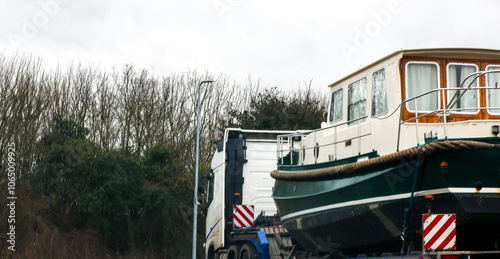 Heavy Goods Vehicles Are Used For A Variety Of Used Often Used To Deliver Goods To Their Customer(s) photo