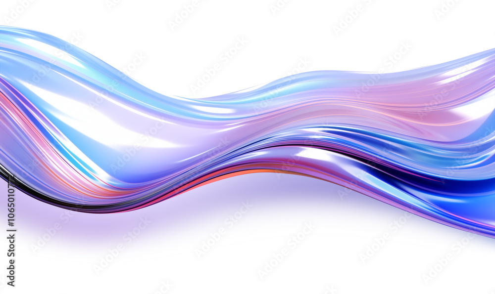 3d abstract fluid wave, chrome texture, holographic colors, smooth flow, gradient blend, glossy surface, metallic sheen, for print, web, animation creative art work design on transparent backdrop PNG 3d abstract fluid wave, chrome texture, holographic colors, smooth flow, gradient blend, glossy surface, metallic sheen, for print, web, animation creative art work design on transparent backdrop PNG