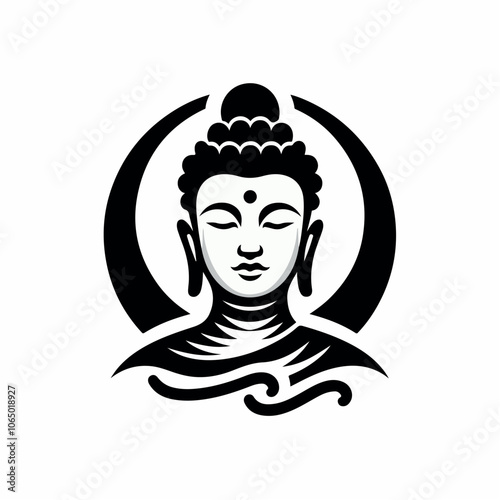 budha logo illustration