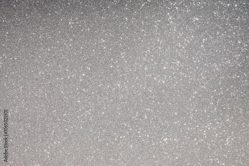 Obraz na płótnie Decorative adhesive coating film, shiny white disco glitter effect w salonie