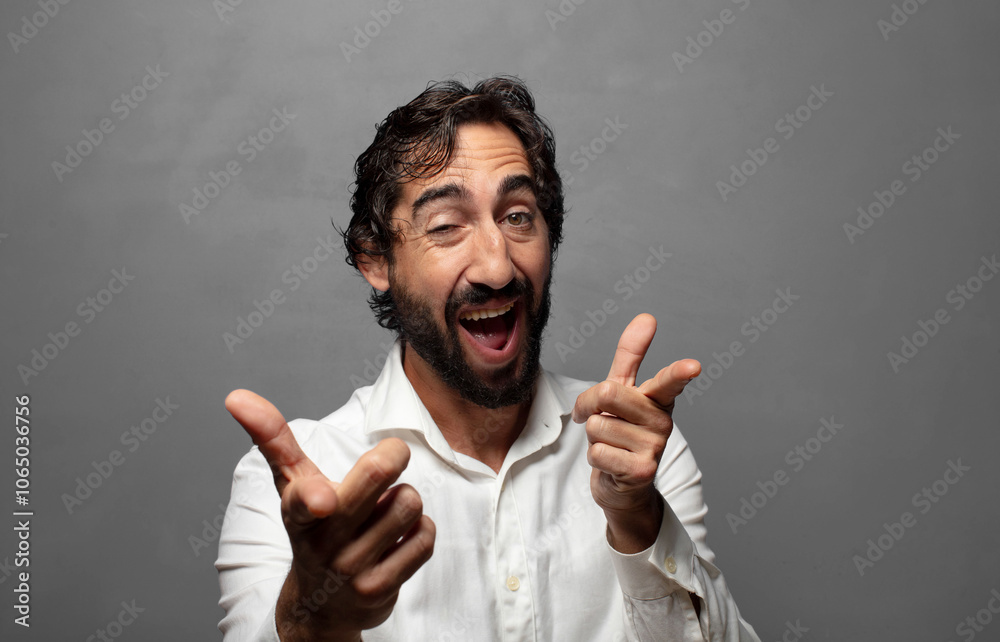 feeling happy, cool, satisfied, relaxed and successful, pointing at camera, choosing you feeling happy, cool, satisfied, relaxed and successful, pointing at camera, choosing you