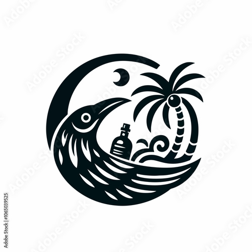 apache cacique logo illustration