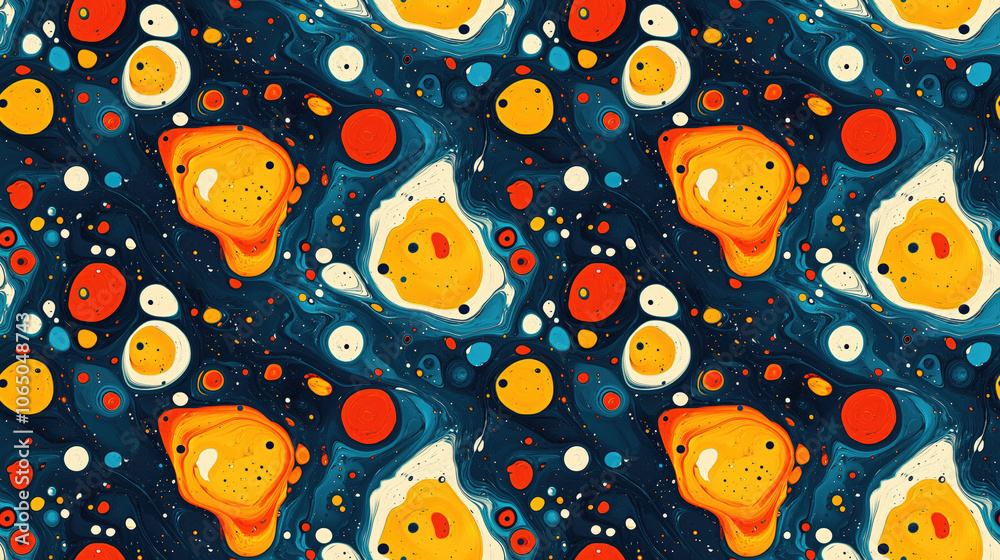Weird abstract texture in a seamless pattern with cool background design for modern art applications Weird abstract texture in a seamless pattern with cool background design for modern art applications