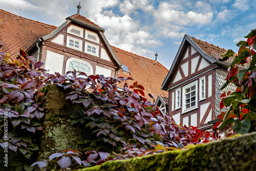 The historic city of Marburg in Hesse photo