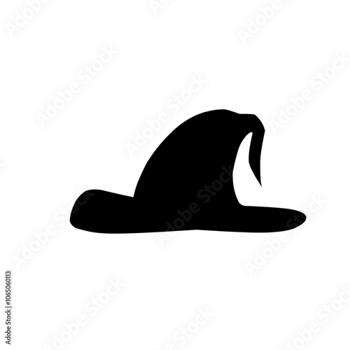 Witch Hat Silhouette