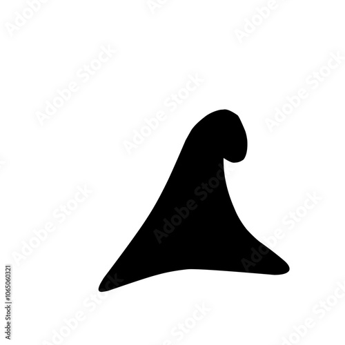 Witch Hat Silhouette