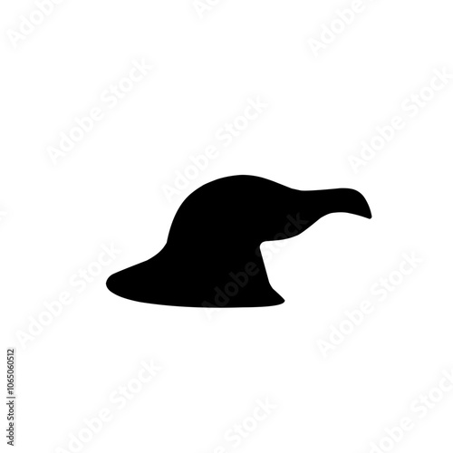 Witch Hat Silhouette