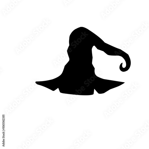 Witch Hat Silhouette