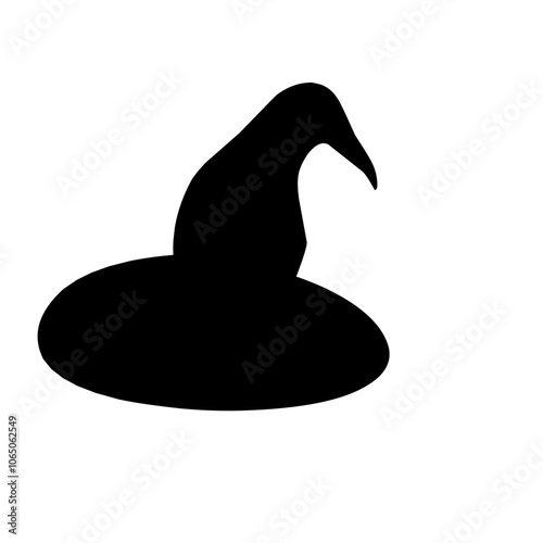 Witch Hat Silhouette