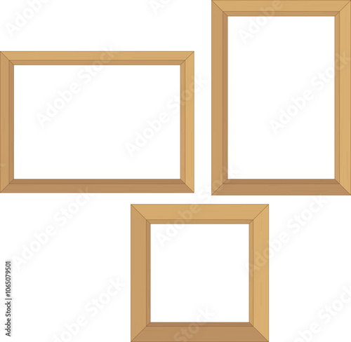 a frame on the wall