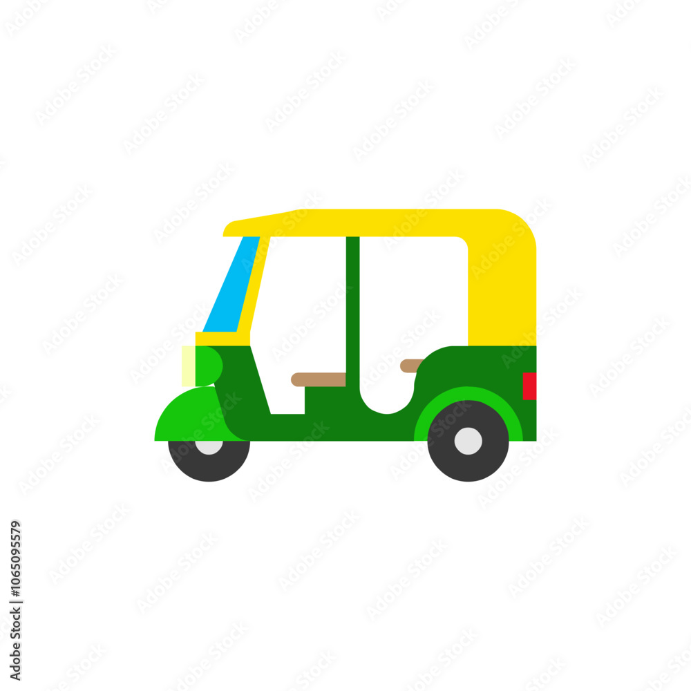 Fototapeta premium Auto Rickshaw 
