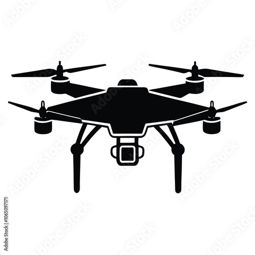 drone-silhouette eps vector design