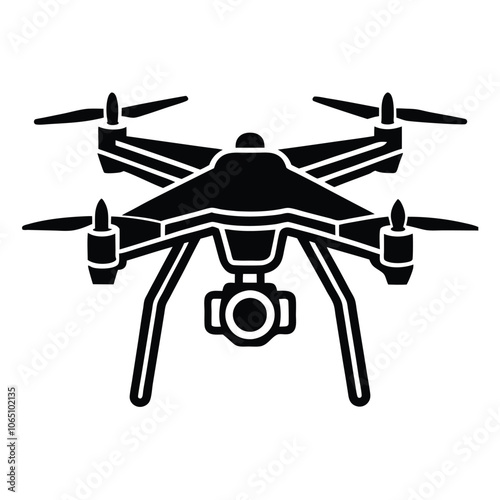 drone-silhouette eps vector design