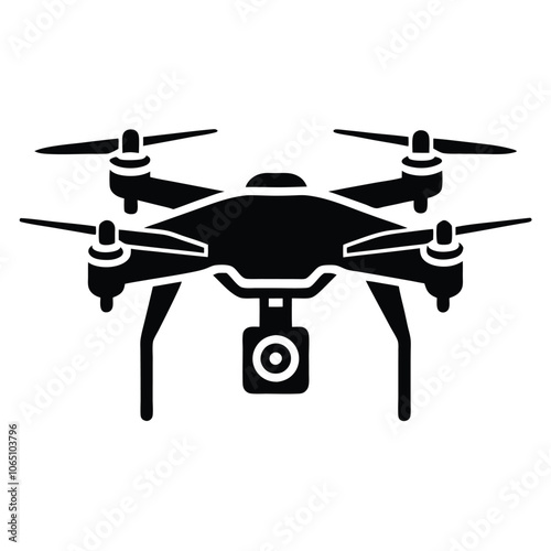 drone-silhouette eps vector design