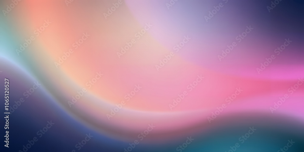 Fototapeta premium Abstract gradient background with soft, swirling colors.