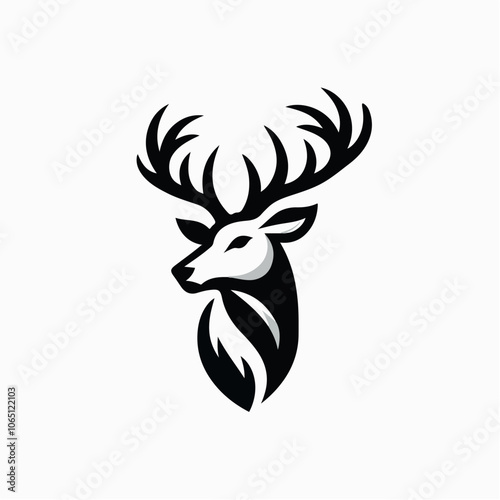 deer logo illustration