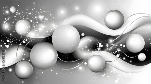 Silver Black Wallpaper
