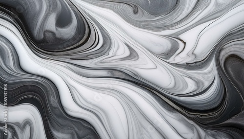 白とグレーが織り成すマーブル模様の洗練されたデザイン