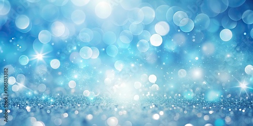 Glitter light blue particles abstract background with bokeh effect, glitter, light blue, particles, abstract, background
