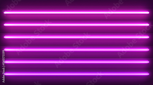 Purple Bright Glowy Lines Background