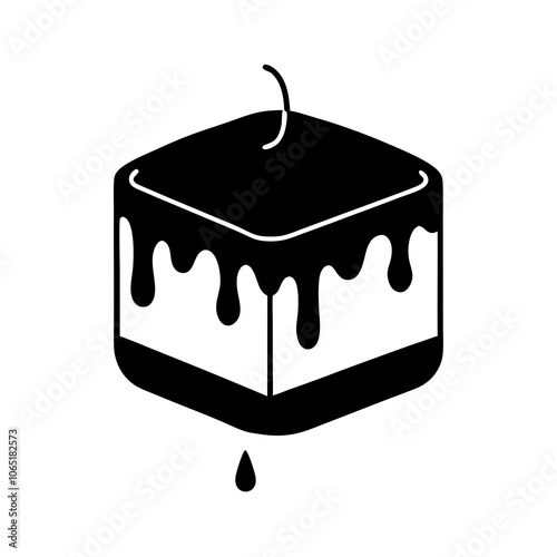  cake isolated on white