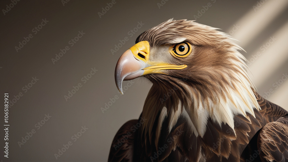 Fototapeta premium portrait of a bald eagle