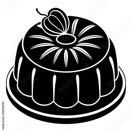  cake isolated on white